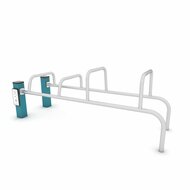 Outdoor Workout Dip Bench Turquoise
