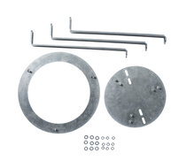 Onderdelen Los betonanker Flat Pack voor veerdier