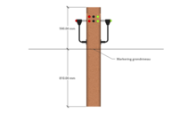 Technische tekening Tankstation Robinia 