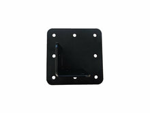 B-Play Muursteun RVS (M) Zwart gepoedercoat voor vierkante palen van 110 tot 140 mm
