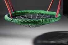 Huck Nestschommel groen/zwart Ø120cm