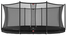 Berg Grand Favorit Inground Ovaal met Safetynet Comfort 520 x 345 cm Zwart