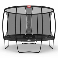 Berg Champion Regular Trampoline &Oslash;430 cm Antraciet Grijs met veiligheidsnet Deluxe XL