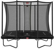 Berg Ultim Favorit Trampoline 280 x 190 incl. Safetynet Comfort Zwart