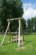 Eco-Play Kabelbaan met 1 Platform Openbaar in een park
