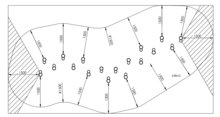 Afmetingen Steltenpad 18 palen