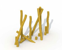 Eco-Play Palenbos Robinia 15 palen
