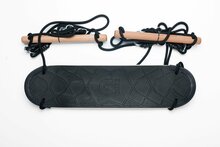 Skateboard Staschommel Zwart met BR-touw Zwartligt