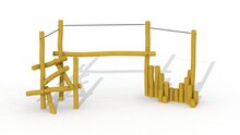 Eco-Play Ravijnbrug (Stappalen) Robinia