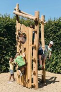 Lekker klimmen op het toestel