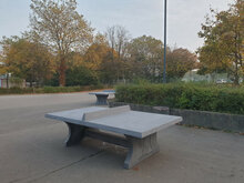 Pingpongtafel Antraciet Beton in park