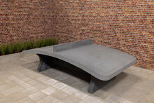 Voetvolleytafel van Antraciet-Beton
