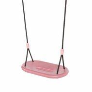 Ergonomisch Schommelzitje XXL Pastel Roze met Zwart BR-touw