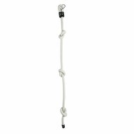 Klimtouw Beige BR Ø26mm zonder knopen 260 cm hangt aan plafond