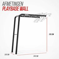 afmetingen van berg playbase wall