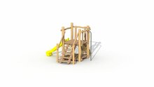 Met aanbouw elementen