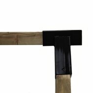 Hoekverbinding zwart 