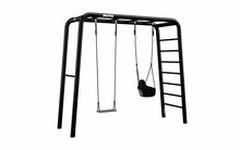 BERG PlayBase Medium met Duikelrek en Klimrek Incl. Schommelzitje en Babyschommelzitje