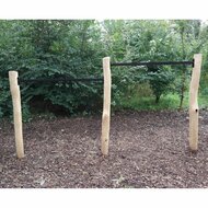 Robinia duikelrek *Duo** 90, 125 cm op maat #Deluxe Antraciet##