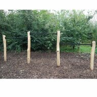Robinia duikelrek *Trio** 90, 125 cm op maat #Deluxe Antraciet##