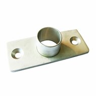 Bevestigingsplaatje voor rekstok/duikelstang
