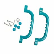 Handgrepen Kunststof Turquoise Set 25cm