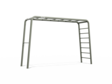 BERG PlayBase Large Pastel Groen met Duikelrek en Klimrek
