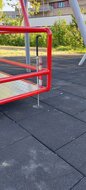 vergrendeling voor rolstoelschommel