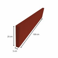 afmetingen Rubber Opsluitband Rood