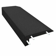 Rubber Hoekafboording SBR Zandbak Zwart