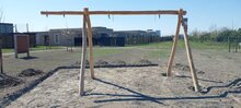Robinia Schommel met uitsteek en nestschommel Openbaar