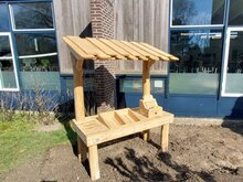 Robinia Groentekraam met Dak