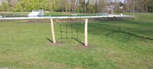 Robinia Klimnet van Gewapend Touw 'Zeil' Openbaar (Serie 29)