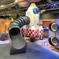 Maatwerkglijbaan antraciet Technopolis