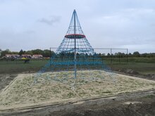 Piramide net met Taifun touw