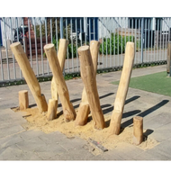 B-Play Robinia Stelten Schuin (6 Stuks) Openbaar - Module 1