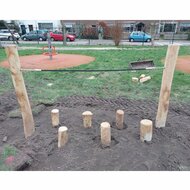 B-Play Robinia Stappaaltjes met Touw Openbaar - Module 4