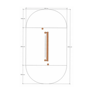 valzone van B-Play Robinia Loopbalk met Touw en Stappalen Openbaar - Module 6