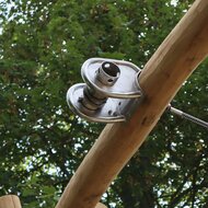 kabelspanner B-Play Robinia Kabelbaan met Platform Openbaar