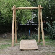 vooraanzicht van plateau