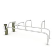 Outdoor Workout Dip Bench Khaki Groen 
