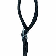 zwart br touw van B-Play Babyschommel Luxe Antraciet met BR Touwen Zwart