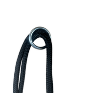 ophangring van B-Play Babyschommel Luxe Antraciet met BR Touwen Zwart