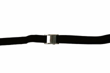 achterkant van spanband van B-Play kunststof fitness ringen Ø18 cm Zwart met zwarte bandjes