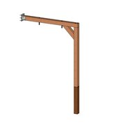 Aanbouwschommel Douglas Modern 2 haken Extra Breed Onbehandeld Combi-hout 