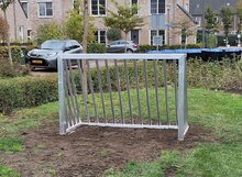 Voorkant Aluminium Anti-Vandalen Doel Bovenkant open 180x120x70 cm