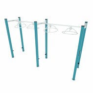 Outdoor Workout Rotating Bridge Turquoise