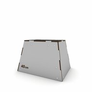 Outdoor Workout Step Up Box Set 4-delig Grijs een na kleinste step up box 