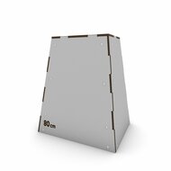 Outdoor Workout Step Up Box Set 4-delig Grijs grootste step up box