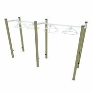 Outdoor Workout Rotating Bridge Khaki Groen